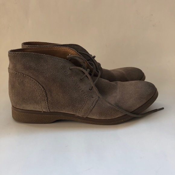 Franco Sarto Pebbles Lace Up Ankle Boots Size 7M - Picture 1 of 7